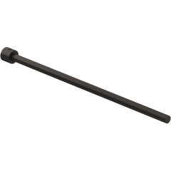 KLUDI VELA R držák ručníku pevný, kartáčovaný gunmetal (58977N2S)