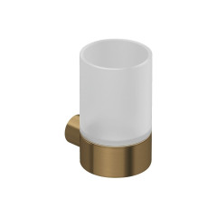 KLUDI VELA R sklenička s držákem, kartáčovaný bronz (58975N1)