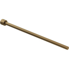 KLUDI VELA R držák ručníku pevný, kartáčovaný bronz (58977N1S)