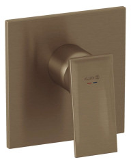 KLUDI DECUS podomítková sprchová jednopáková baterie vrchní díl, kartáčovaný bronz (54755N175)