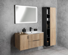 ESPACE skříňka 35x172x32cm, 2x dvířka, levá/pravá, dub cuneo (ESC230-2525) (4)