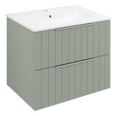CIRASA STRIP umyvadlová skříňka 59,2x52x46cm, verde (CR611-4444S)