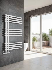 NYMPHA otopné těleso 500x800mm, bílá mat (LLN80W) (3)