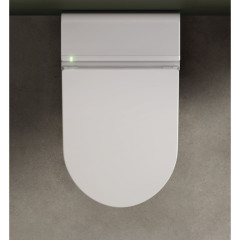 KLUDI CleanTronic Elektronický bidet s keramikou a dálkovým ovládáním, Rimless, Spiralflush, bílá leská (16WCW0143) (7)