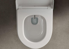 KLUDI CleanTronic Elektronický bidet s keramikou a dálkovým ovládáním, Rimless, Spiralflush, bílá leská (16WCW0143) (12)