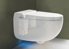 KLUDI CleanTronic Elektronický bidet s keramikou a dálkovým ovládáním, Rimless, Spiralflush, bílá leská (16WCW0143) (13)