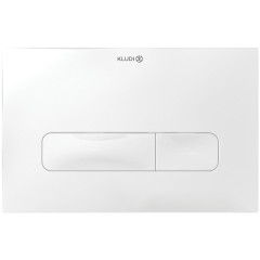 KLUDI UNIFIX ovládací tlačítko pro nádržky KLUDI UNIFIX, bílá lesklá (30PP0143)