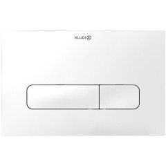 KLUDI UNIFIX ovládací tlačítko pro nádržky KLUDI UNIFIX, bílá matná (30PP0153)