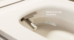KLUDI CleanTronic Elektronický bidet s keramikou a dálkovým ovládáním, Rimless, Spiralflush, bílá leská (16WCW0143) (14)