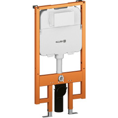 KLUDI UNIFIX BASIC předstěnová instalace s rámem, výška 114 cm, hloubka 8 cm, pro závěsné WC (79102)