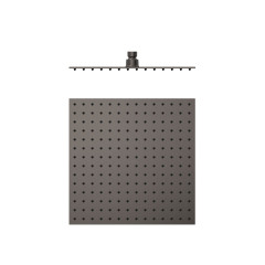 TRES hlavová sprcha slim čtverec 300x300 mm, nerez ocel, Grafit (134315012GR)