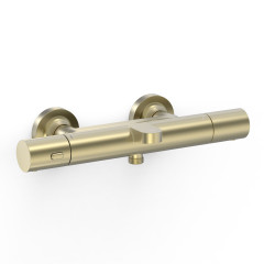 TRES termostatická vanová baterie nástěnná 150mm, Golden Cava (19017402CA) (2)