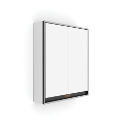 Černá LED podsvícená zrcadlová skříňka 600 (GAC 10002VX-90)