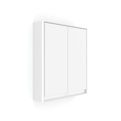 Bílá LED podsvícená zrcadlová skříňka 600 (GAB 10002VX-05)