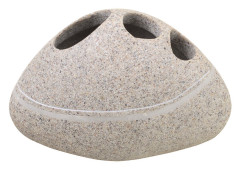 LITTLE ROCK držák kartáčků na postavení, béžová ( 22190209 )