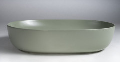 ARDEA keramické umyvadlo na desku, 60,5x41,5cm, verde (AR043-44) (5)