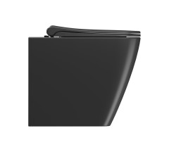 NUBES WC mísa stojící, Swirlflush, 35x52cm, spodní/zadní odpad, černá dual-mat (961026) (3)