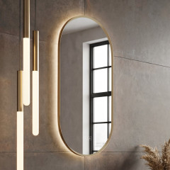 LED zrcadlo s podsvícením, 50 x 100, dotykový senzor (ZPZ 62004LVX-Z)