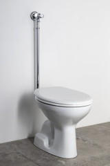 TEMPOR samouzavírací nástěnný WC ventil s trubkou, chrom (937.471.1.T) (3)