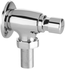 TEMPOR samouzavírací nástěnný WC ventil, chrom (937.471.1)