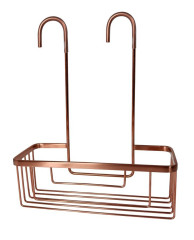 SMART polička do sprchy závěsná, na baterii, 300x375x120 mm, měď mat (248982)