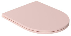 INFINITY WC sedátko, SLIM, Soft Close, Easy Take, růžová Salmon (40KF0541I)