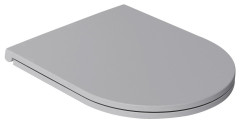 INFINITY WC sedátko, SLIM, Soft Close, Easy Take, stone grey (40KF0547I)