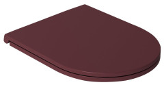 INFINITY WC sedátko, SLIM, Soft Close, Easy Take, maroon red (40KF0543I)