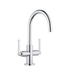 KLUDI NOVA FONTE Puristic umyvadlová baterie, s odtokovou soupravou, chrom (201180515)