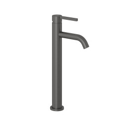 KLUDI NOVA FONTE Pura umyvadlová jednopáková baterie vysoká, bez odtokové soupravy, kartáčovaný gunmetal (20298N215) (2)