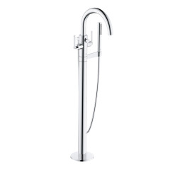 KLUDI NOVA FONTE Puristic vanová a sprchová baterie, stojánková montáž, chrom (205900515)