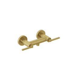 KLUDI NOVA FONTE Puristic sprchová baterie 150mm, kartáčované zlato (20710N015)