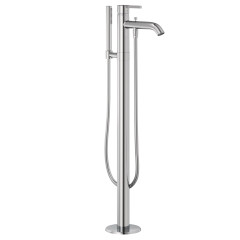 KLUDI NOVA FONTE Puristic vanová a sprchová jednopáková baterie do prostoru, chrom (385900515)