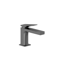 KLUDI DECUS umyvadlová jednopáková baterie 85 EcoPlus, PUSH-OPEN uzavírací ventil, kartáčovaný gunmetal (54267N275)