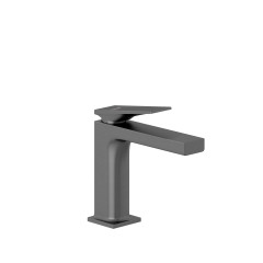 KLUDI DECUS umyvadlová jednopáková baterie 110 EcoPlus, PUSH-OPEN uzavírací ventil, kartáčovaný gunmetal (54289N275)