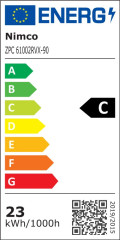 LED zrcadlo s podsvícením, pr. 80, dotykový senzor (ZPC 61002RVX-90)