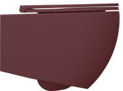 INFINITY závěsná WC mísa, Rimless, 36,5x53cm, maroon red (10NF02005-2R	) (4)