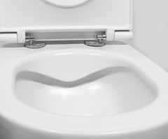 INFINITY závěsná WC mísa, Rimless, 36,5x53cm, bílá mat (10NF02005-2L) (5)