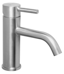 MINIMAL stojánková umyvadlová baterie, nerez mat (MI502)