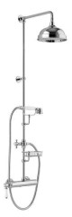 VIENNA sprchový sloup s pákovou baterií, mýdlenka, 1267mm, chrom (VO139)