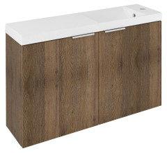 LATUS X umyvadlová skříňka 78,8x50x22cm, dub sherwood (LT110-SET05)