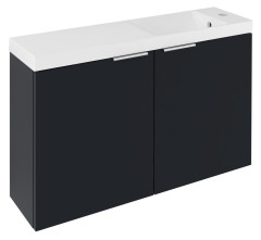 LATUS X umyvadlová skříňka 78,8x50x22cm, antracit matný (LT110-SET07)