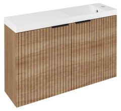 LATUS X STRIP umyvadlová skříňka 78,8x50x22cm, dub alabama (LT110-SET08)