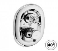 KLUDI ADLON podomítkový termostat vrchní díl, chrom ( 517200520 ) (1)